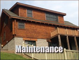  Pelham, North Carolina Log Home Maintenance